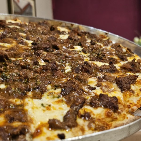 pizza de filé - pizzaria bella ravenna