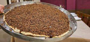 pizza de brigadeiro - pizzaria bella ravenna