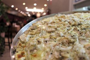 pizza champignon - pizzaria bella ravenna