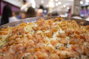 pizza de camarão - pizzaria bella ravenna