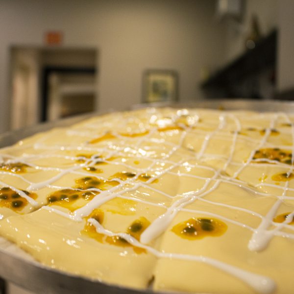 pizza mousse de maracujá - pizzaria bella ravenna