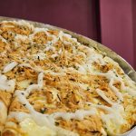 pizza frango com catupiri - pizzaria bella ravenna