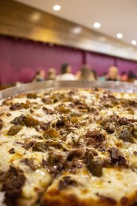 pizza gorgonzola figo - pizzaria bella ravenna