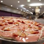 pizza mousse de morango - pizzaria bella ravenna